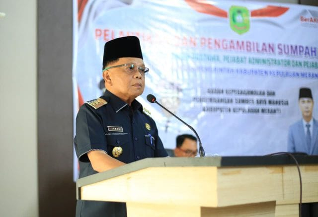 Asmar Warning ASN Meranti, Tes Urine Bisa Digelar Tanpa Pemberitahuan