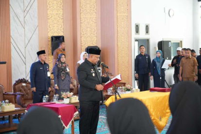 Rombak Susunan Birokrasi, Pemkab Siak Lantik 90 Pejabat Baru untuk Percepat Pembangunan