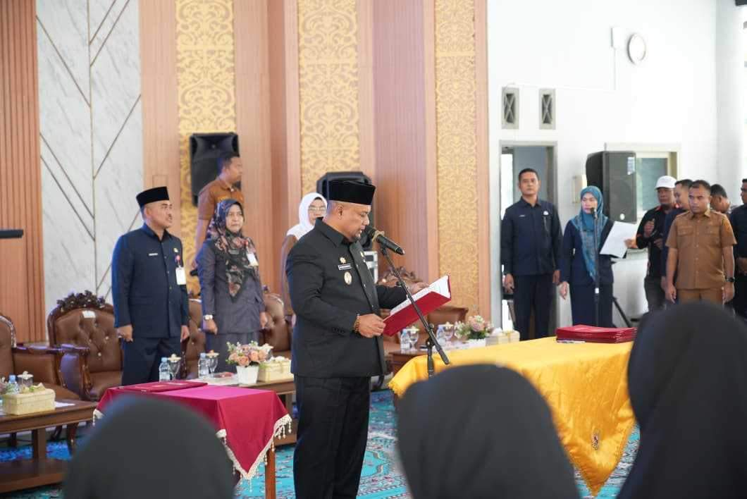 Rombak Susunan Birokrasi, Pemkab Siak Lantik 90 Pejabat Baru untuk Percepat Pembangunan