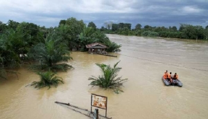 GoRiau Puluhan Desa di Provinsi Riau Mulai Terendam Banjir