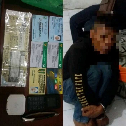 Istri Kerjasama dengan Polisi, Pelaku Jambret di Pekanbaru ini Diringkus di Pinggir Jalan