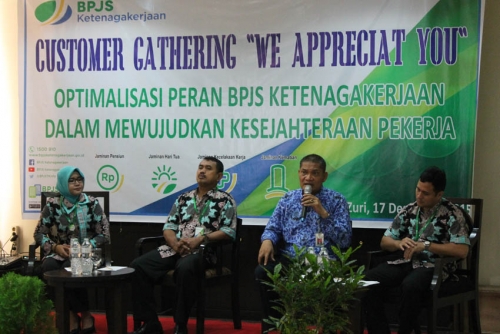 BPJS Ketenagakerjaan Duri Gelar Costumer Gathering dengan Peserta