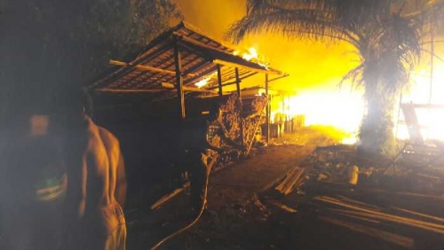 Pos Airud Tembilahan Terbakar, Polres Inhil Kehilangan Aset-aset Ini