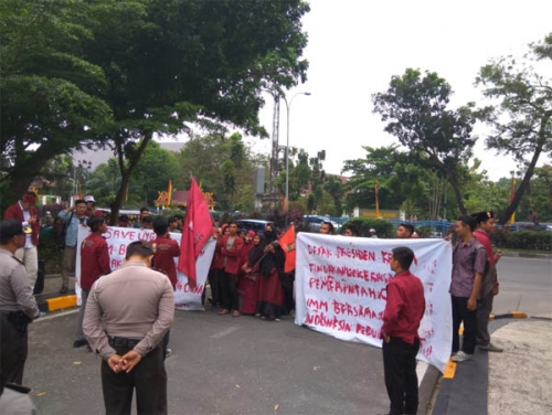 Datangi Gedung DPRD, IMM Riau Desak Pemerintah Indonesia Segera Kecam Dugaan Pelanggaran HAM Muslim Uighur