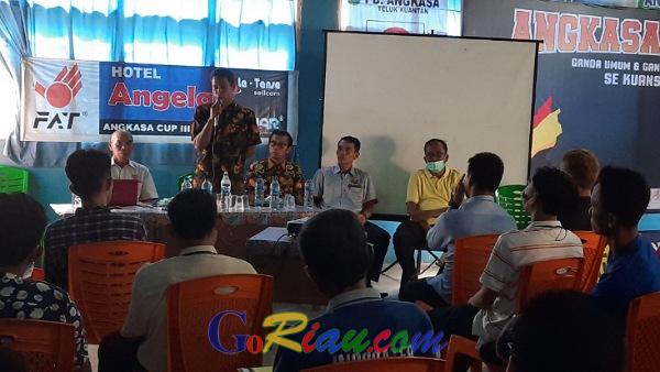Persiapan Porpov X Riau 2022, PBSI Kuansing Lakukan Penataran Wasit