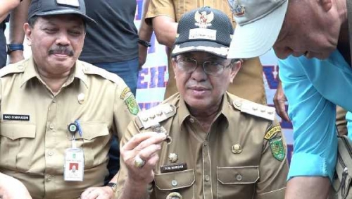 12,5 Ton Siput Laut Hasil Tangkapan Nelayan di Tanah Merah Inhil Diekspor ke Malaysia