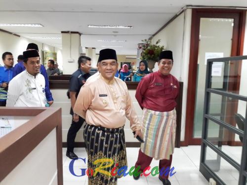 Sidak Ruangan yang Ada di Kantor Gubernur Riau, Edy Nasution: Orangnya Tak di Ruangan Tapi TV Masih Menyala