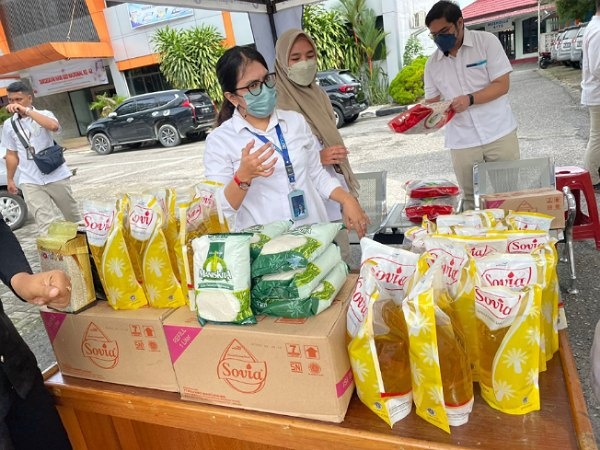 Goriau Bulog Tetap Selenggarakan Pasar Murah Hingga Harga Sembako Normal