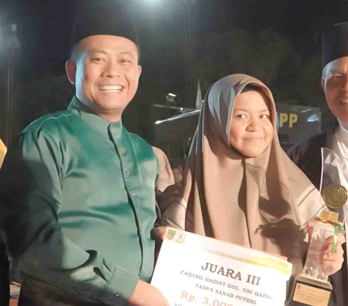 Kecewa dengan Hasil Seleksi, Qoriah Cabang 500 Hadis Tanpa Sanad Dirugikan