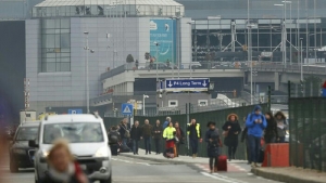 GoRiau Brussel Diguncang Bom, Puluhan Korban Berlumuran Darah Bergelimpangan di Lokasi Ledakan