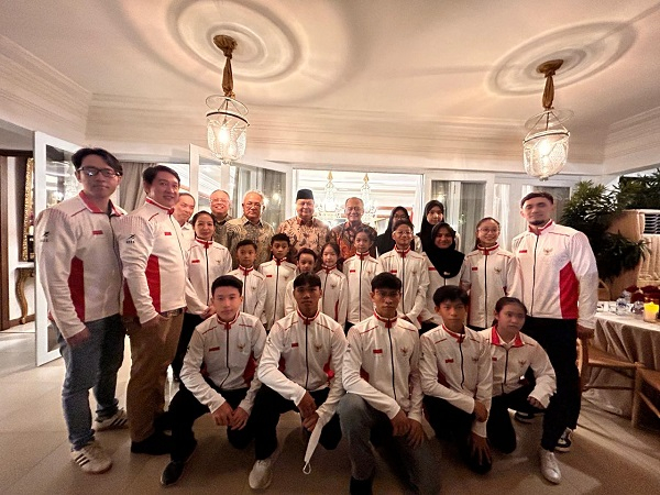 Airlangga Hartarto Berharap Atlet Indonesia Raih Prestasi Terbaik di Kejuaraan Dunia Wushu Junior 2026
