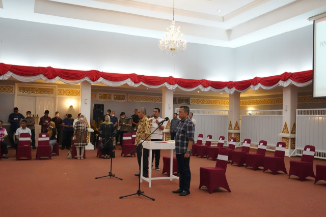 Riau Provincial Government Rehearses for Inauguration of Acting Regent of Kampar and Acting Mayor of Pekanbaru