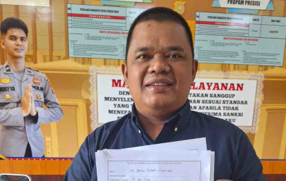 Diduga Sebarkan Fitnah Terkait Calon Anggota DPD RI, Karel Dilaporkan ke Polda Riau