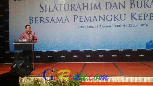 Buka Bersama Insan Pers di Pekanbaru, Tony Wenas Beberkan Prinsip 4C dalam Berbisnis