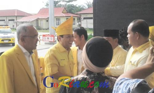Pasca Kedatangan Ketum DPP Golkar, Andi Rachman: Belum Ada Pengusulan Calon Wagubri dan Ketua DPRD Riau