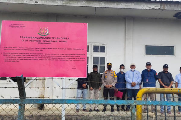180 Personel Polres Inhu Amankan Proses Penyitaan Aset PT Duta Palma Group