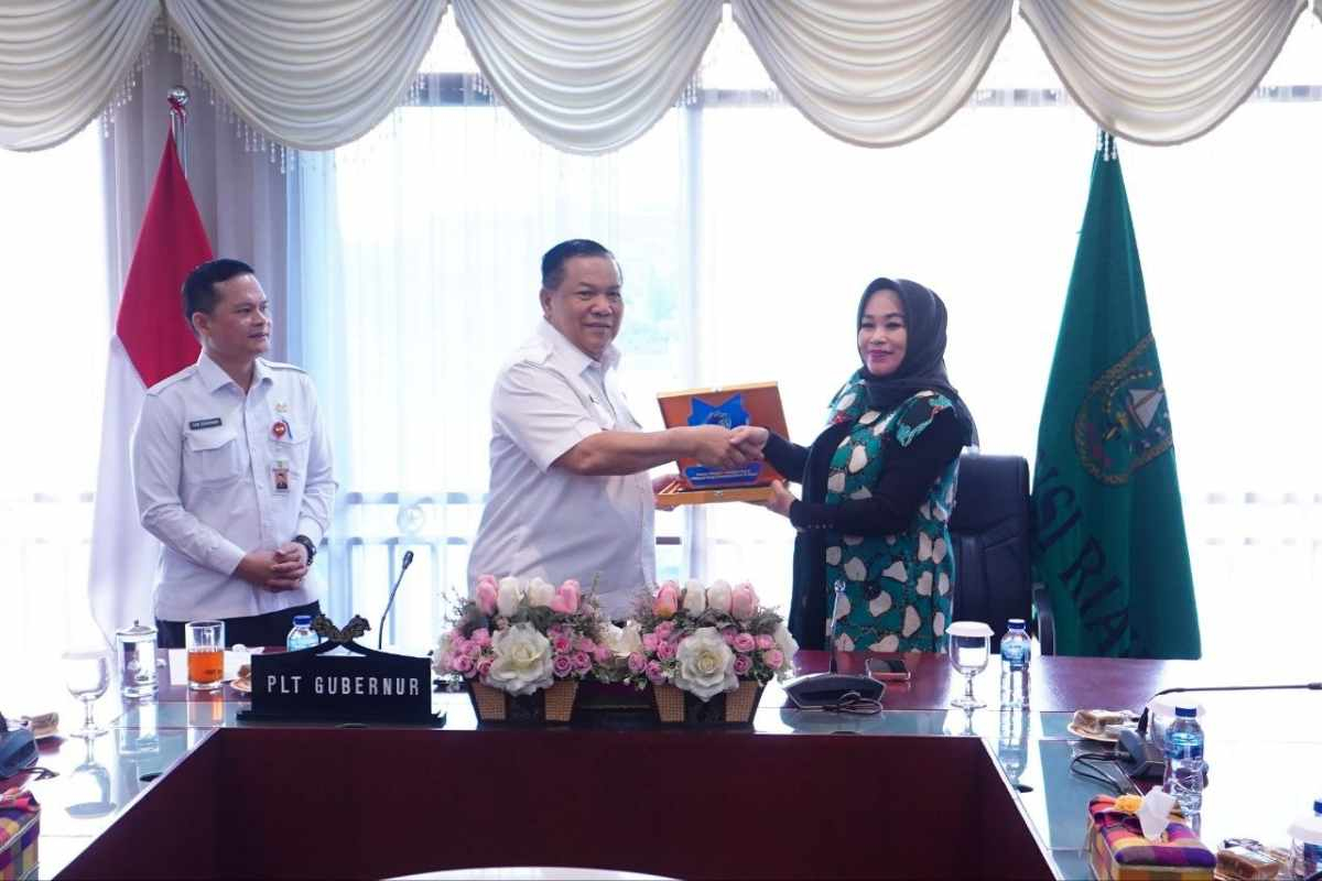 Audiensi Bersama Kanwil Kementerian HAM, Pemprov Riau Bahas Pemenuhan Hak Warga Desa