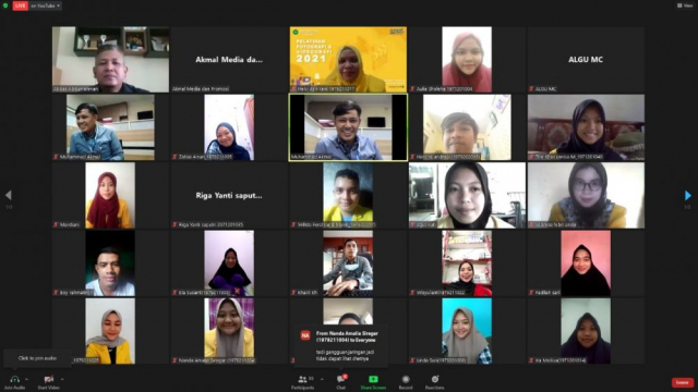 Dapat Beasiswa Pemprov Riau, 63 Mahasiswa Dilatih Ilmu Fotografi dan Videografi