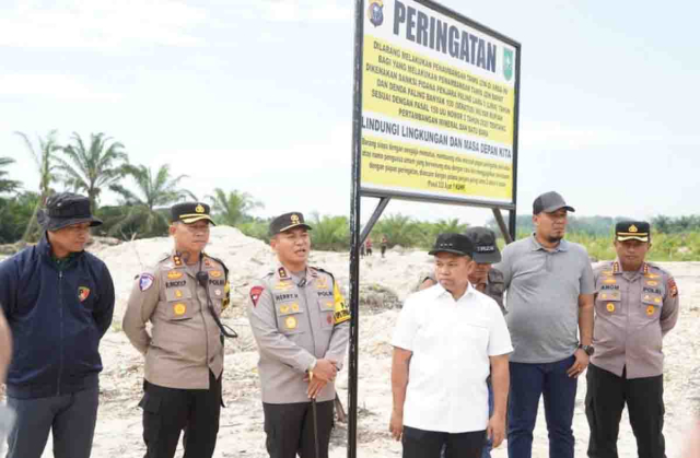 Polda Riau Turun Tangan, Tambang Emas Ilegal di Inhu Disikat