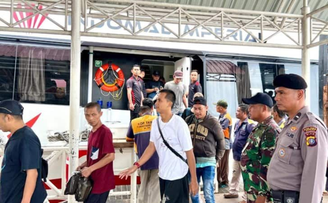 24 PMI Dideportasi dari Malaysia Dipulangkan Melalui Pelabuhan Dumai