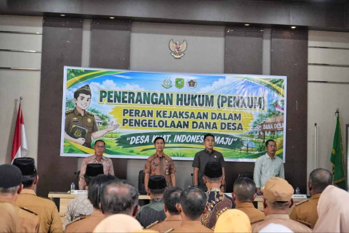 Kejari Meranti Bekali Kades Pemahaman Hukum, Dana Desa Jadi Perhatian
