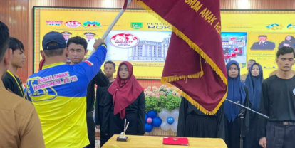 Siswa MAN 1 Rokan Hilir Pimpin Forum Genre, Siap Tekan Angka Pernikahan Dini