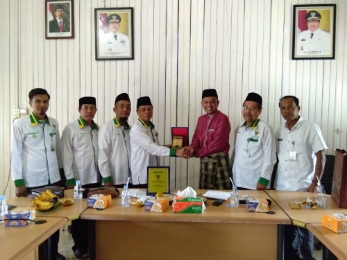 Belajar Sistem dan Penerapan Perda Zakat, Baznas Karimun - Kepri Kunker ke Siak