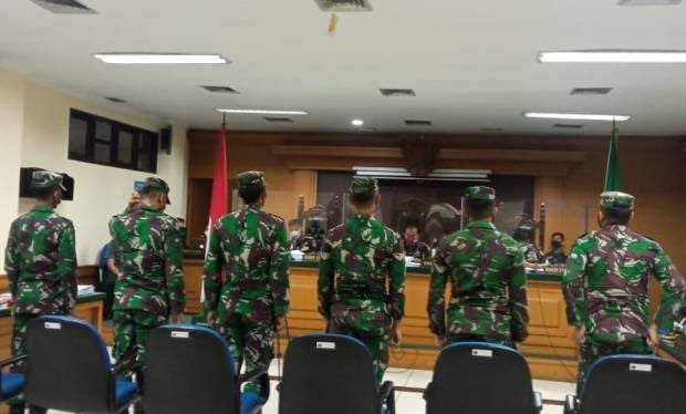Bunuh Warga, 6 Prajurit TNI AL Divonis 9 Hingga 13 Tahun Penjara dan Dipecat