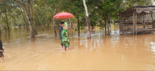 Banjir Kembali Terjang Kuansing, Waspada Masyarakat di Hilir