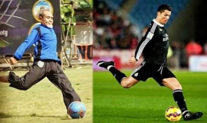 GoRiau Pimpinan Gontor KH Hasan Komentari Meme Dirinya dengan Ronaldo