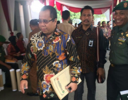 Cegah Karlahut 2017, Bupati Irwan Ikuti Rakornas di Istana Negara
