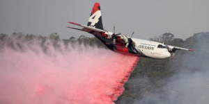 Pesawat Hercules Jatuh Saat Padamkan Kebakaran Hutan di Australia
