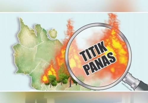 Tiga Titik Panas Terdeteksi di Bengkalis
