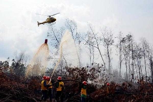 GoRiau Diduga Sebabkan Kebakaran Lahan, 3 Orang Ditetapkan Jadi Tersangka oleh Polda Riau