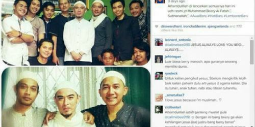 Alhamdulillah, Vokalis Band Saint Loco Barry Manoch Jadi Mualaf, Ini Nama Barunya