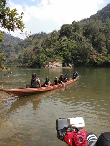 Pakai Perahu Tradisional, Polda Riau Cari Pelaku Illegal Logging