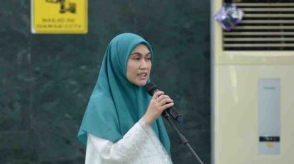 GoRiau Tabligh Akbar Annur, Ketua TP PKK Riau Ajak Jamaah Perkuat Iman di Pengujung Ramadan