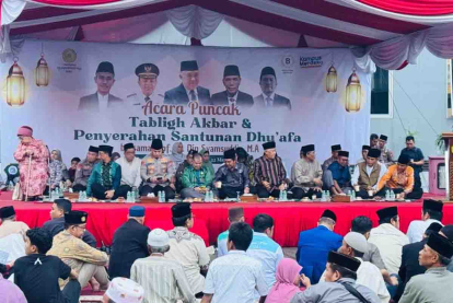 GoRiau Tabligh Akbar Tutup Ramadhan Ceria Universitas Muhammadiyah Riau, Din Syamsuddin Ingatkan Empat Harapan Ilahi