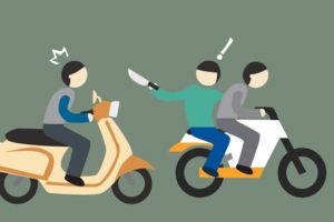 GoRiau Ditikam Pakai Pisau, Motor PNS Inhu Dilarikan Begal