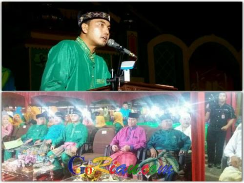 Meski Diguyur Hujan, Masyarakat Tetap Antusias Menyaksikan Penutupan MTQ ke-42 Kecamatan Mandau