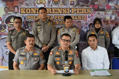 Polisi di Pekanbaru akan Tembak Pelaku Kejahatan Saat Pandemi Covid-19, Terutama yang Membahayakan Nyawa Masyarakat