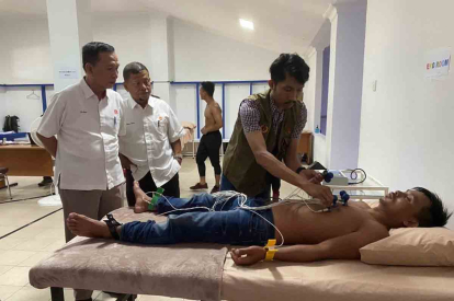 GoRiau 336 Atlet Riau Tes Kesehatan dan Fisik untuk PON XXI Aceh-Sumut