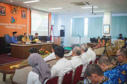 GoRiau Neraca Perdagangan Riau Maret 2024 Surplus