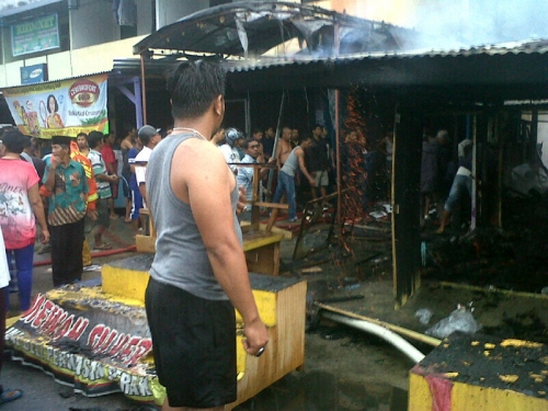 Ledakan Terdengar dari Lokasi Kebakaran Ruko di Ujungbatu, Ini Penyebabnya