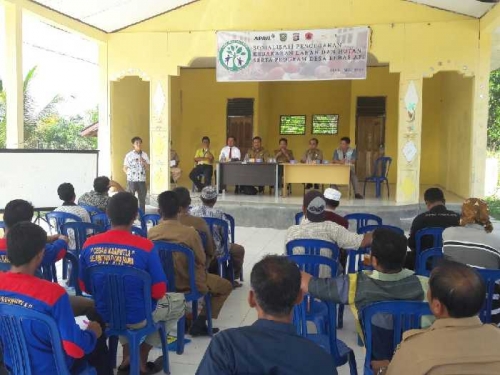 Desa Bebas Api Ajak Warga Olak Cegah Karlahut