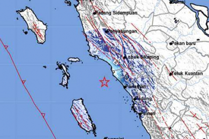 Gempa Bermagnitudo 4,7 Getarkan Lubukbasung Agam Sumatera Barat