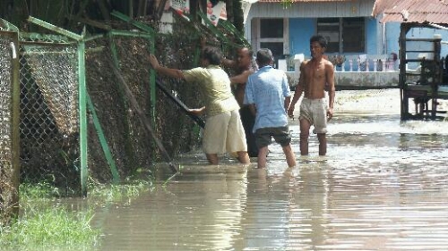 Drainase Buruk Serta Sungai Meluap, Warga Kota Pekanbaru Terancam Gagal Lebaran