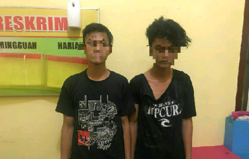 Polisi Ringkus Dua Pelaku Jambret di Pangkalan Kerinci