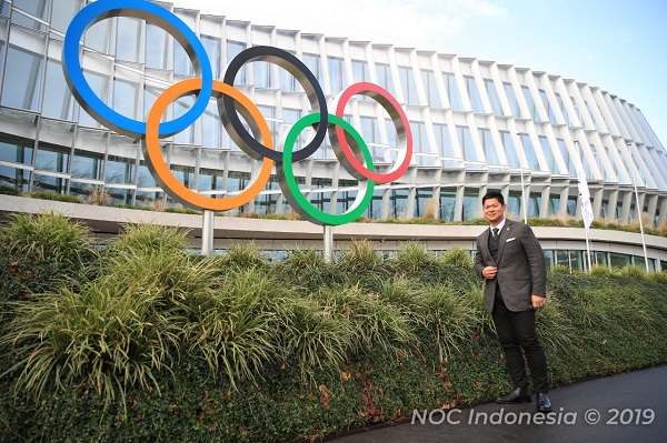 NOC Indonesia Gelorakan Pesan Perdamaian di Peringatan Olympic Day