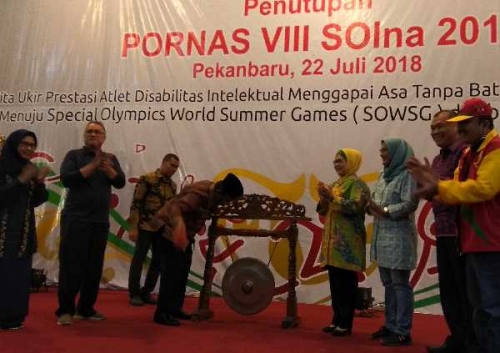 Raih Juara Umum dengan 18 Medali Emas, Riau jadi Barometer Pornas IX SOIna 2022